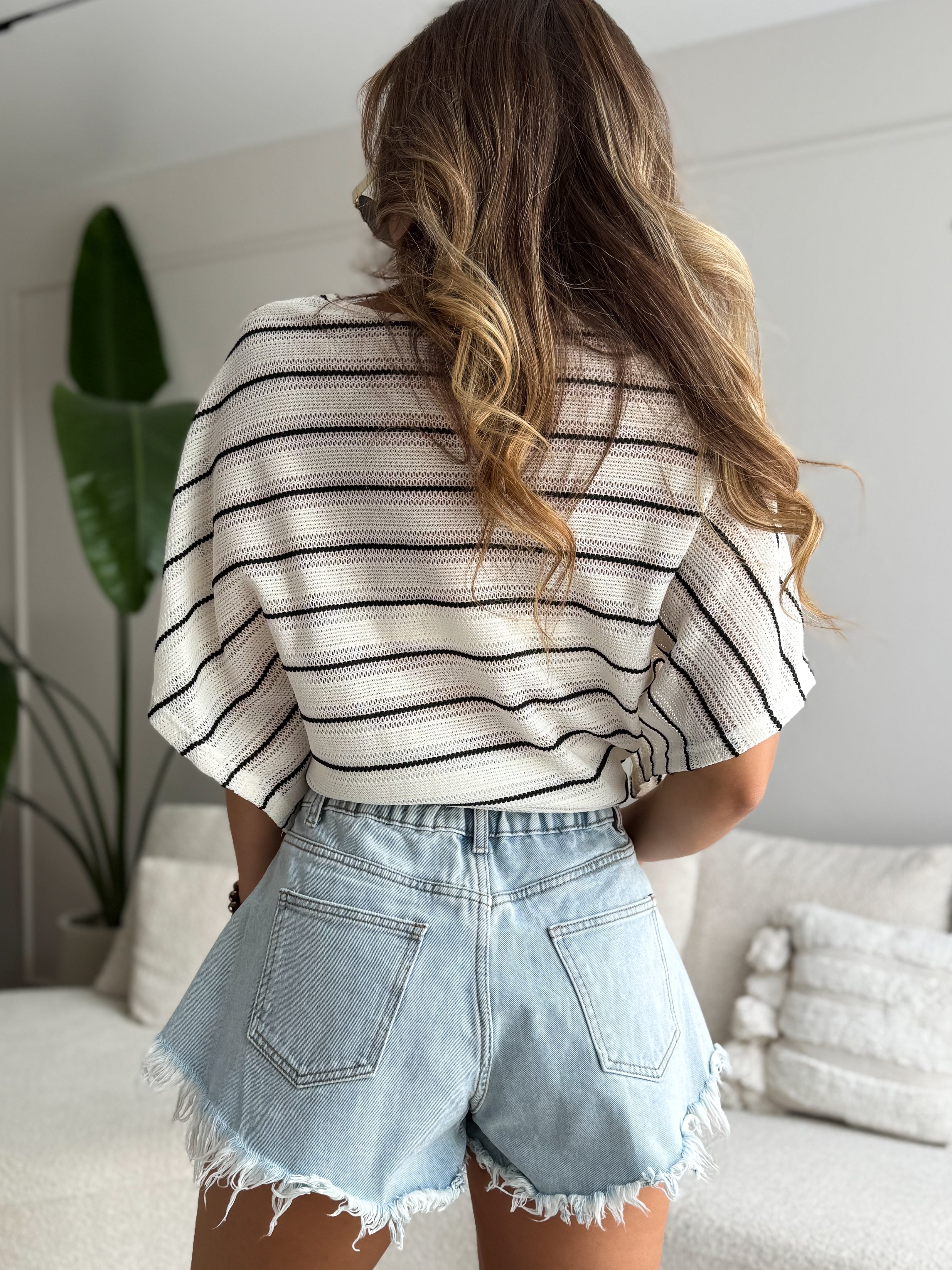 Olivia Top Ecru