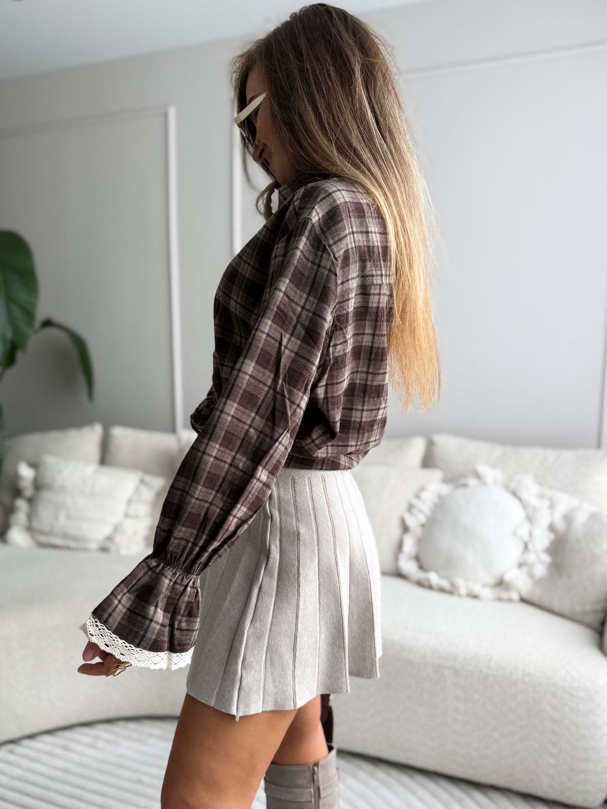 Lily Shirt Brown