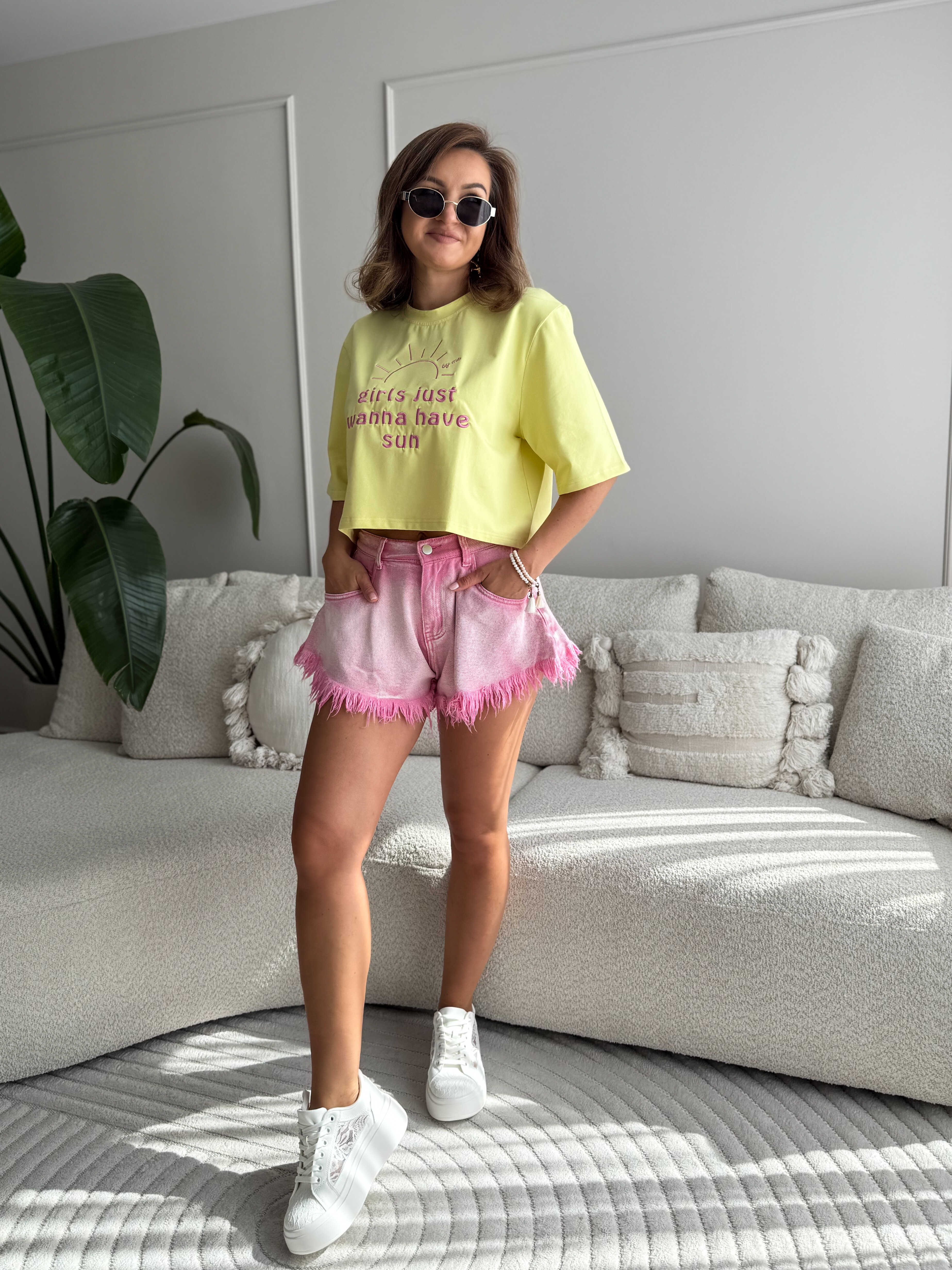 Sunny T-shirt Yellow