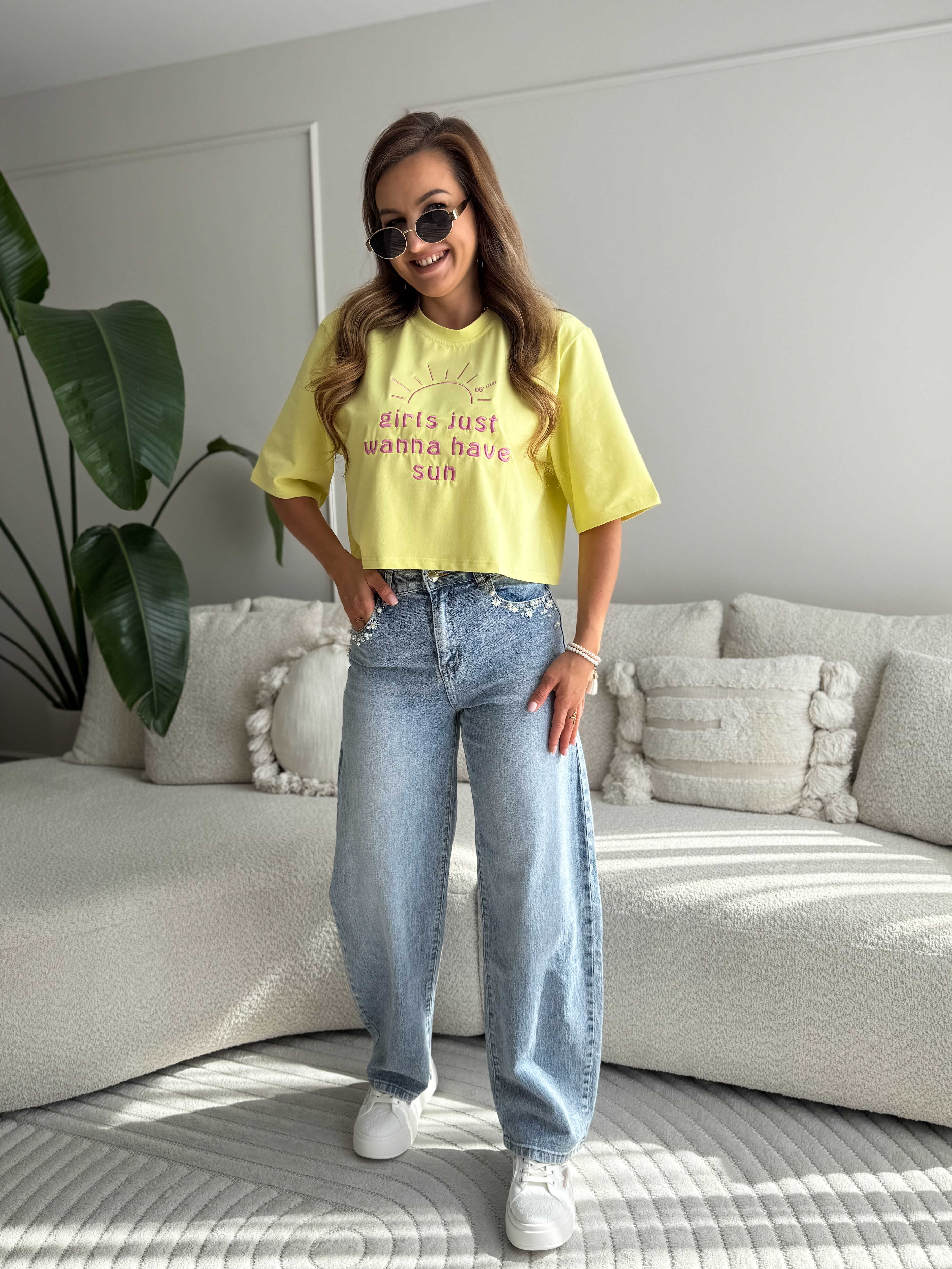 Sunny T-shirt Yellow