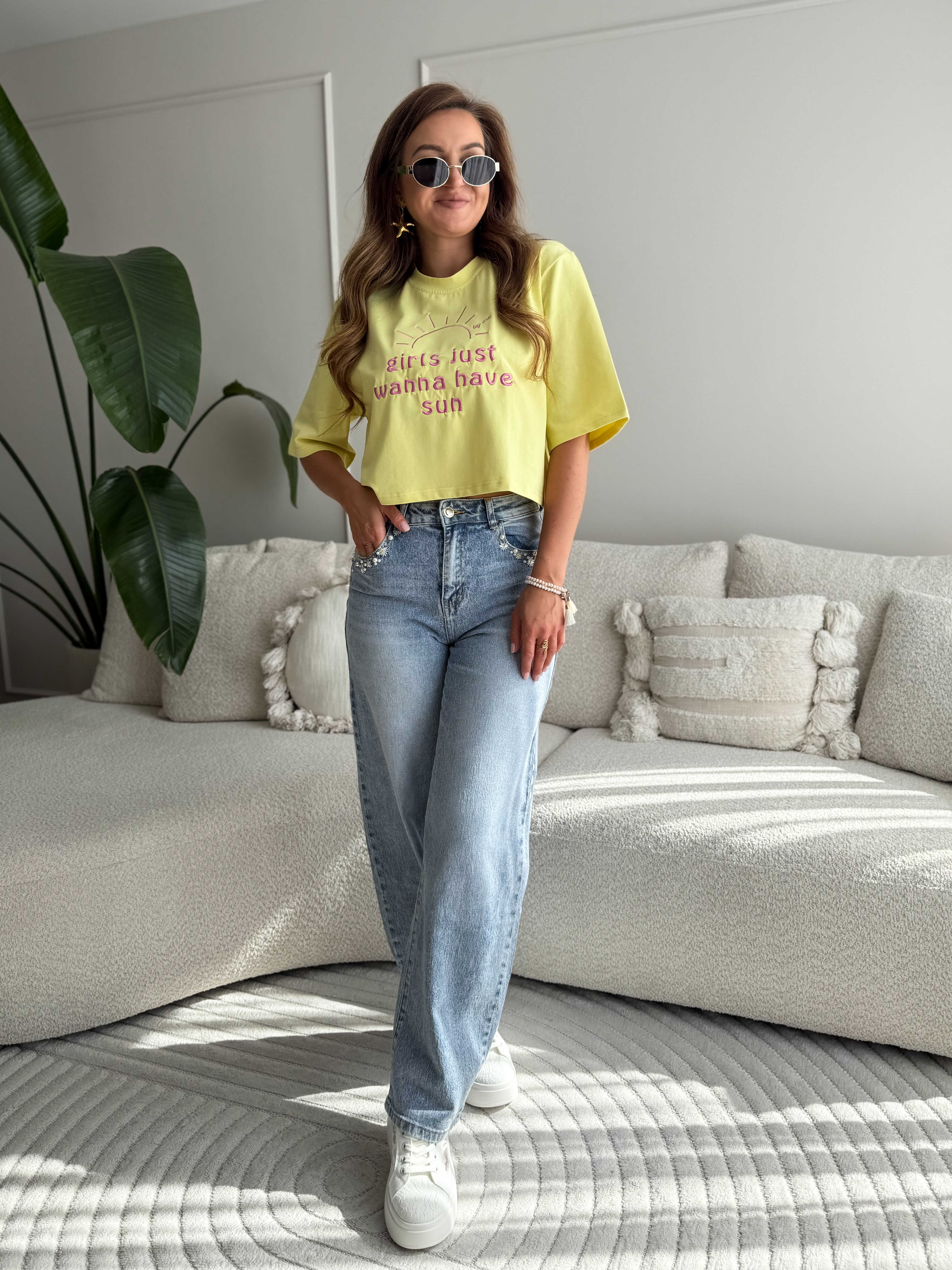 Sunny T-shirt Yellow