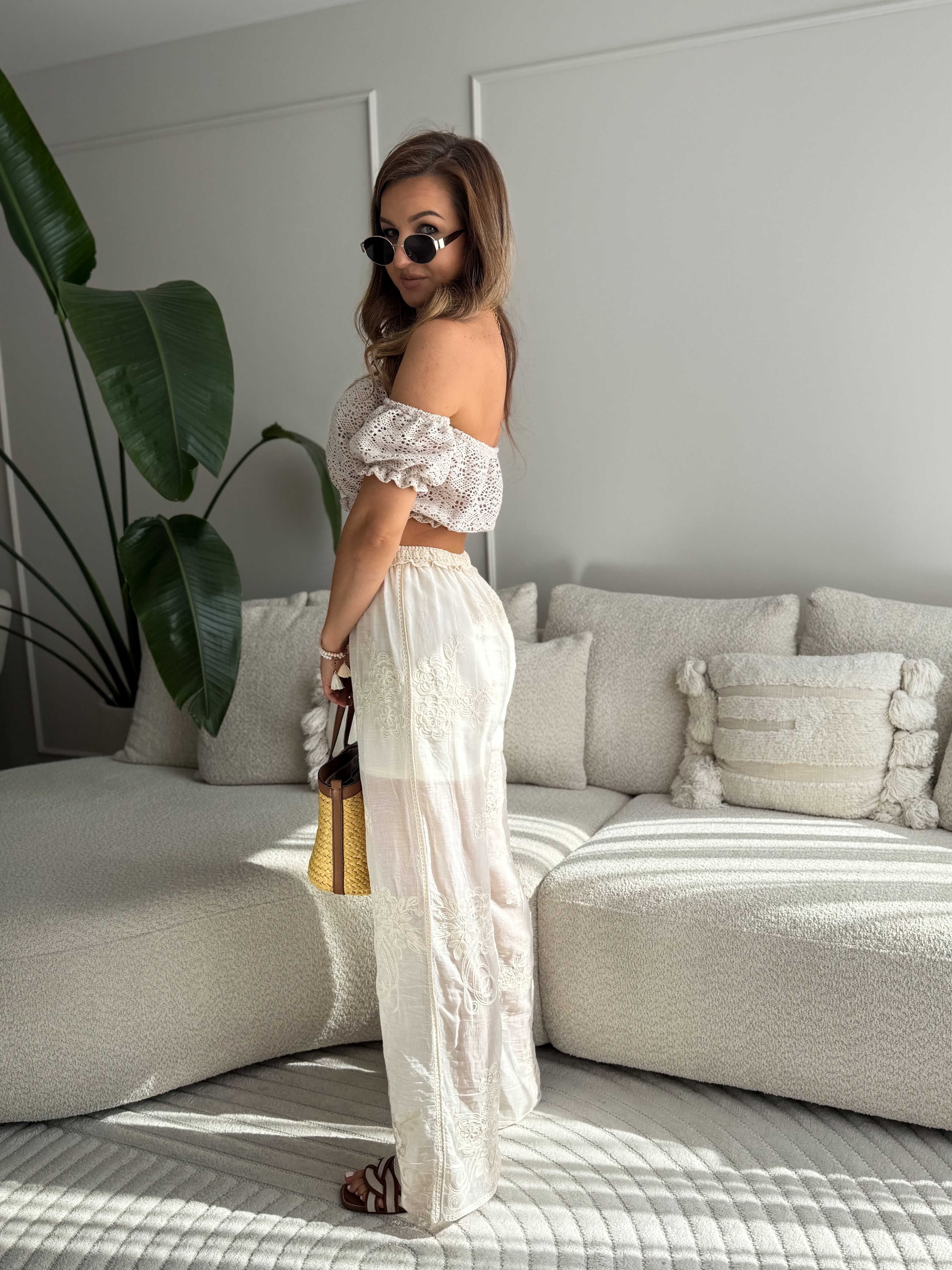 Nelly Broek Beige