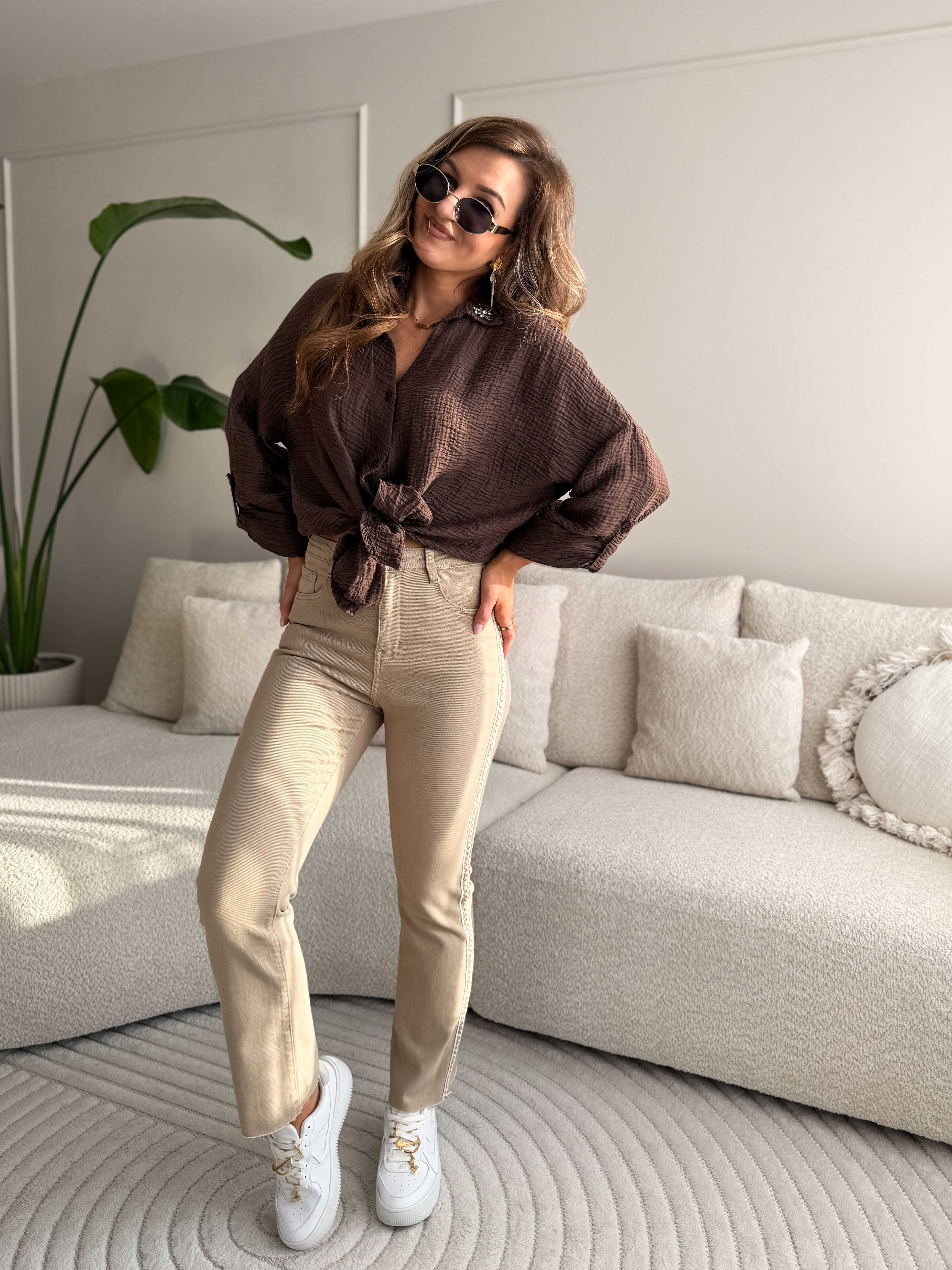 Sarah Blouse Choco