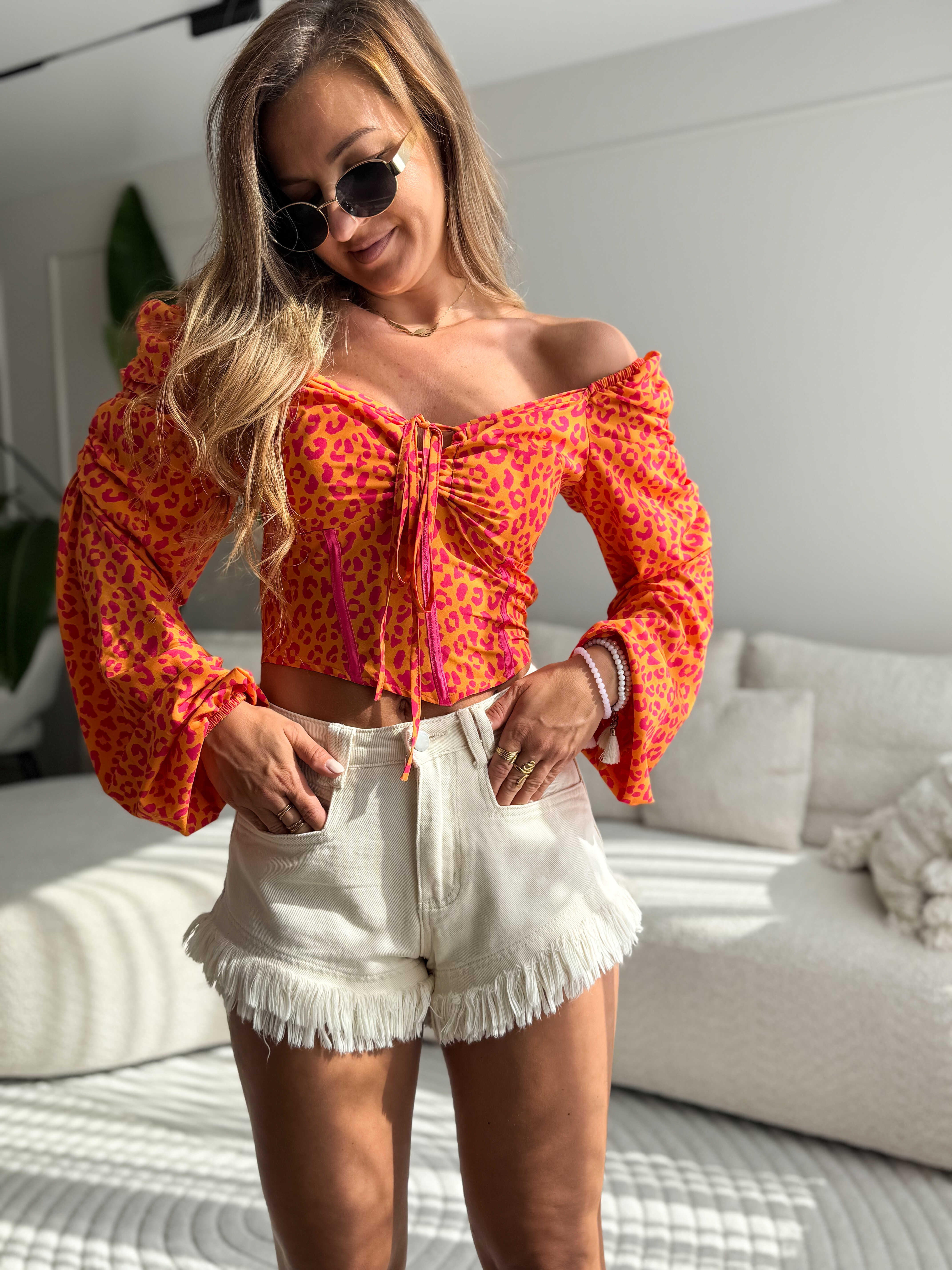 Kendra Blouse Orange