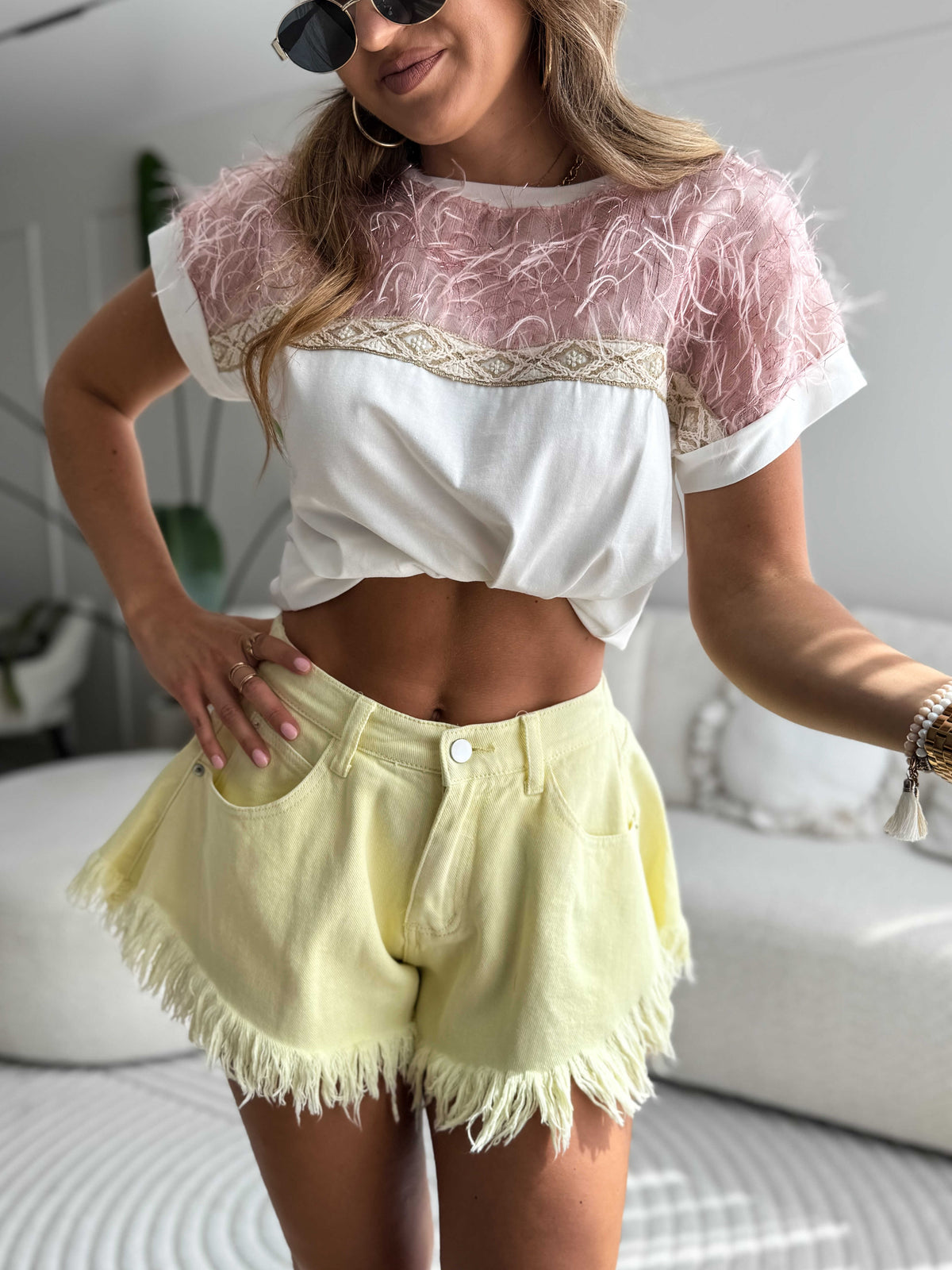 Loco Shorts Lemon