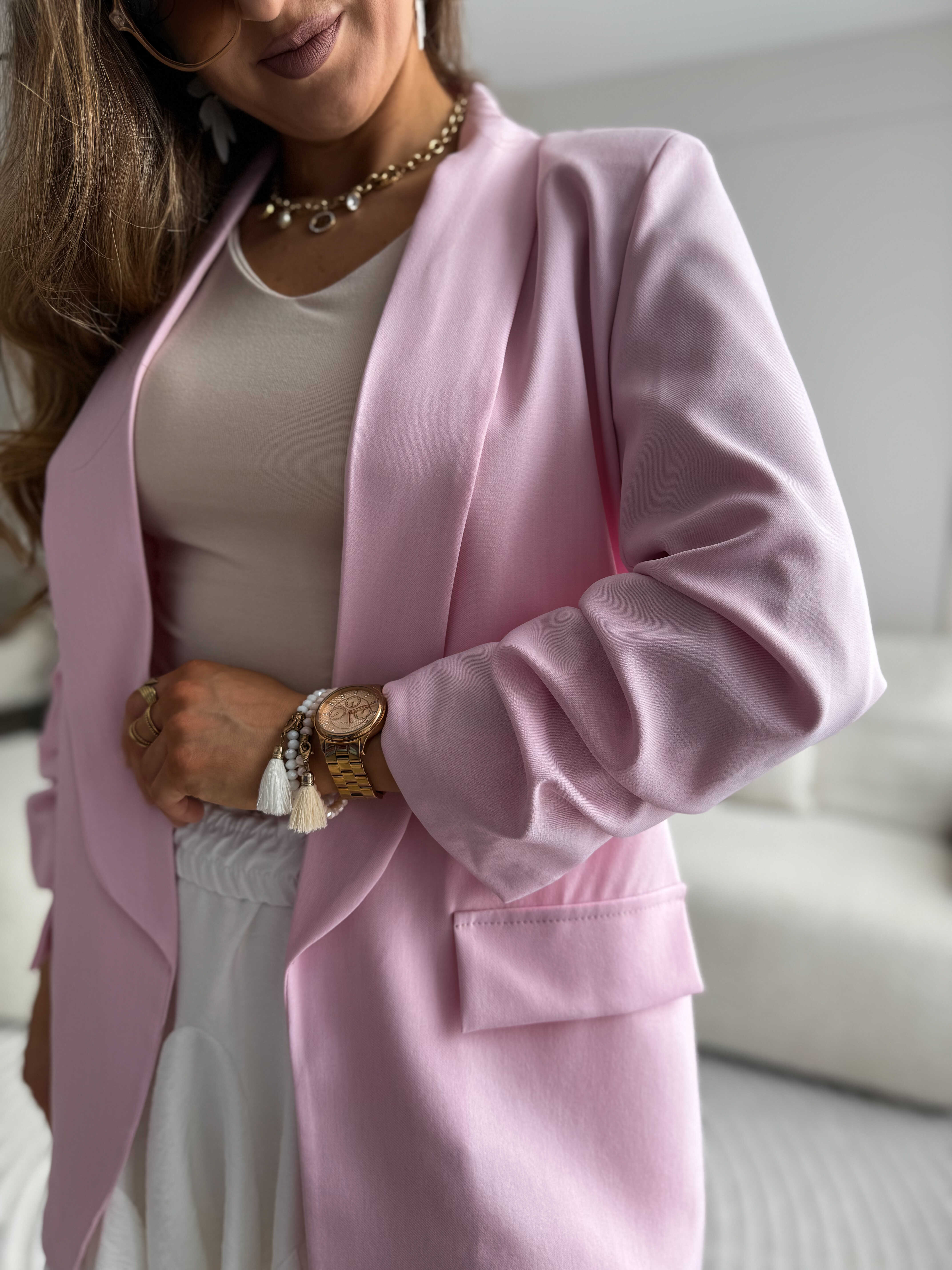 Willa Blazer Pink
