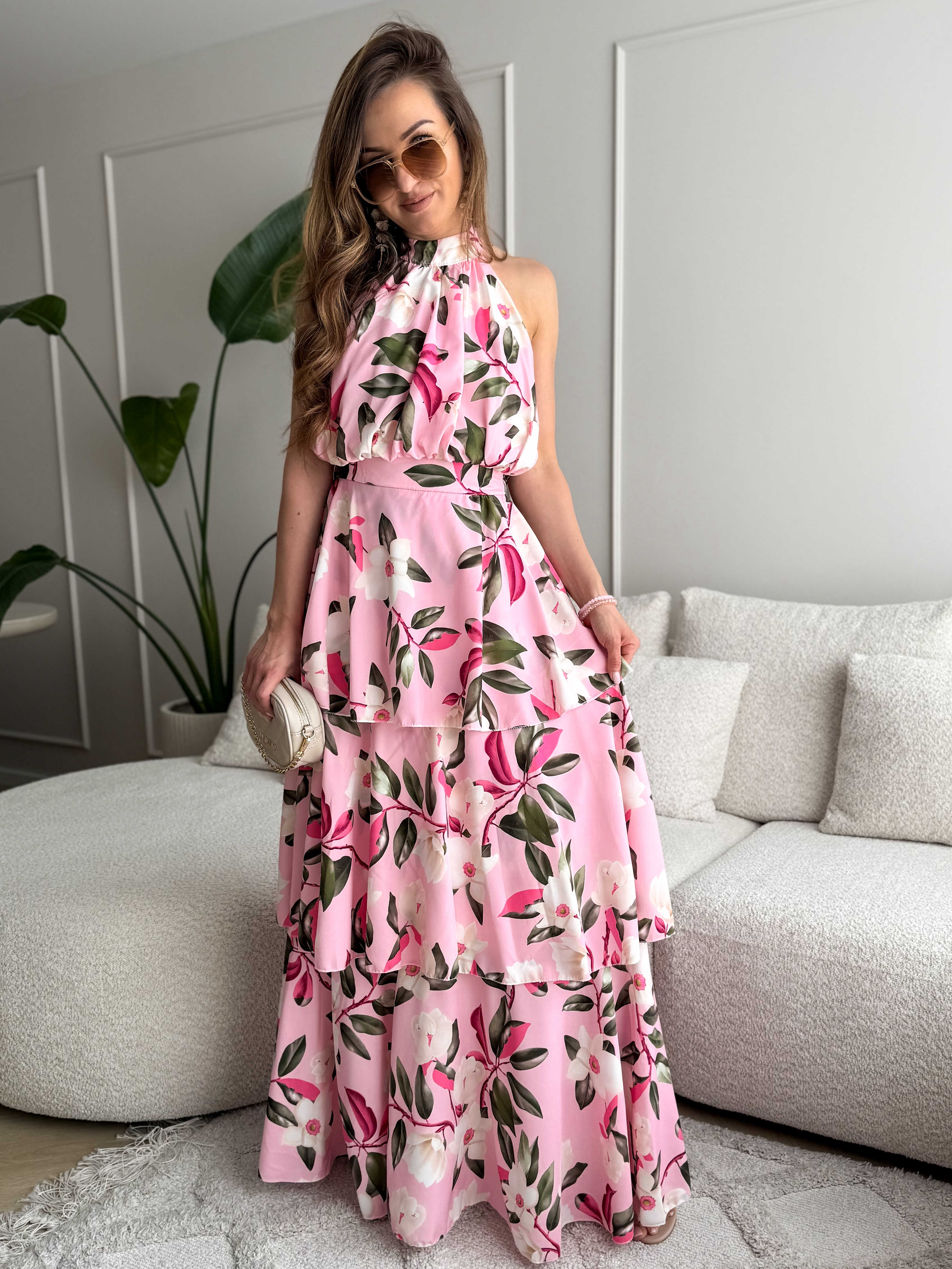 Mandy Maxi Dress Pink