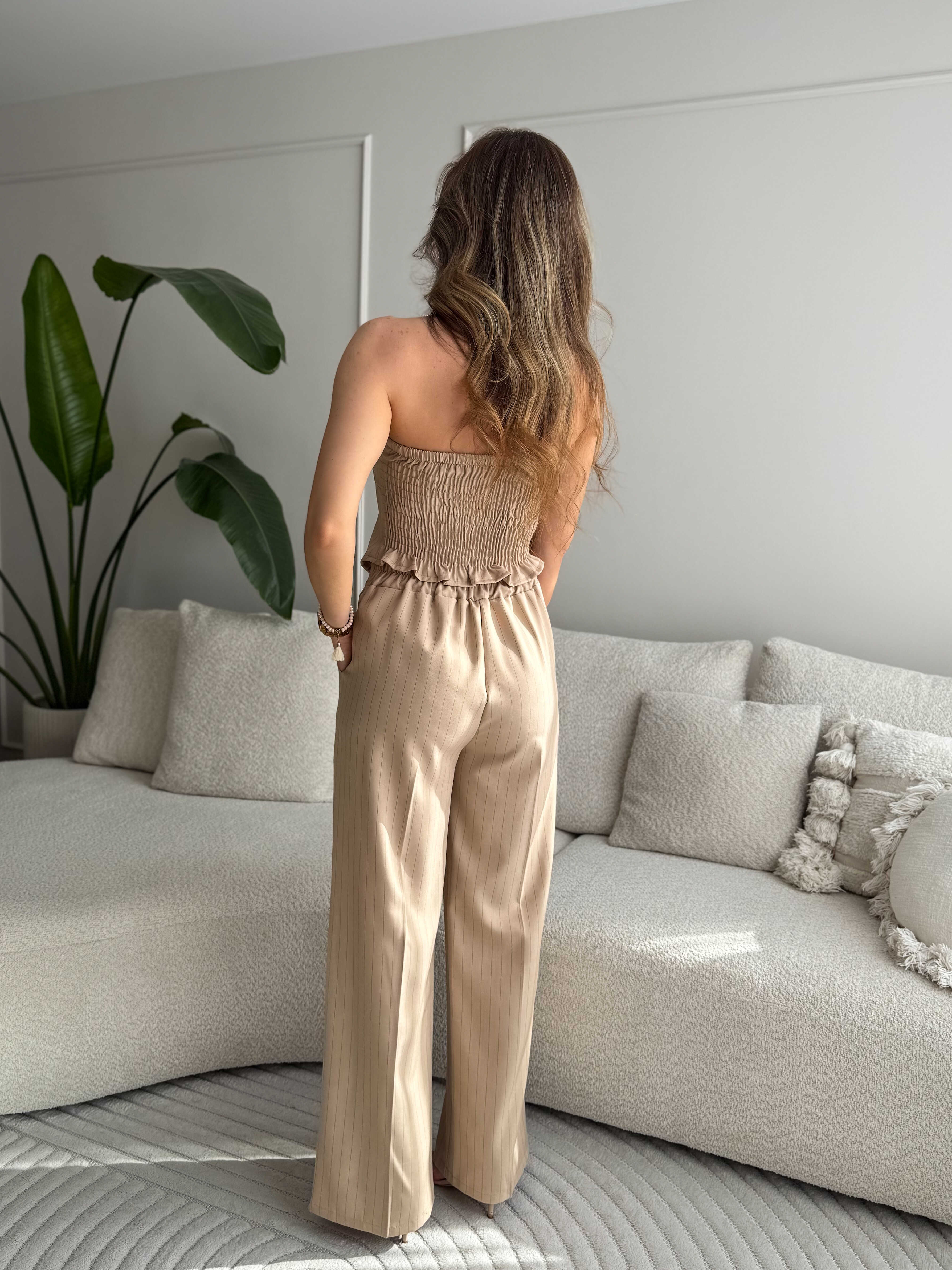Caro elegante 3-delige set beige