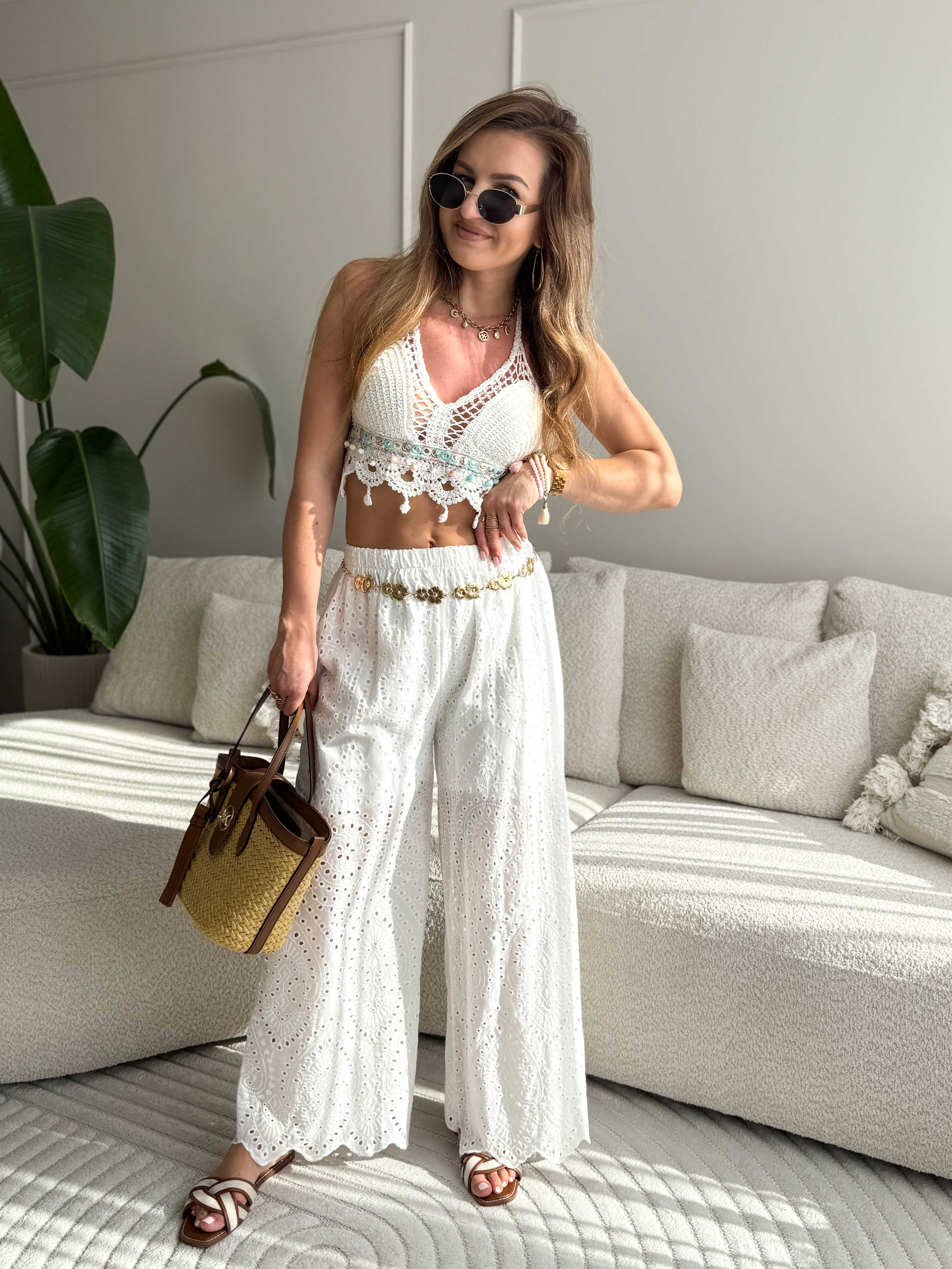 Boho/Festiv Top White