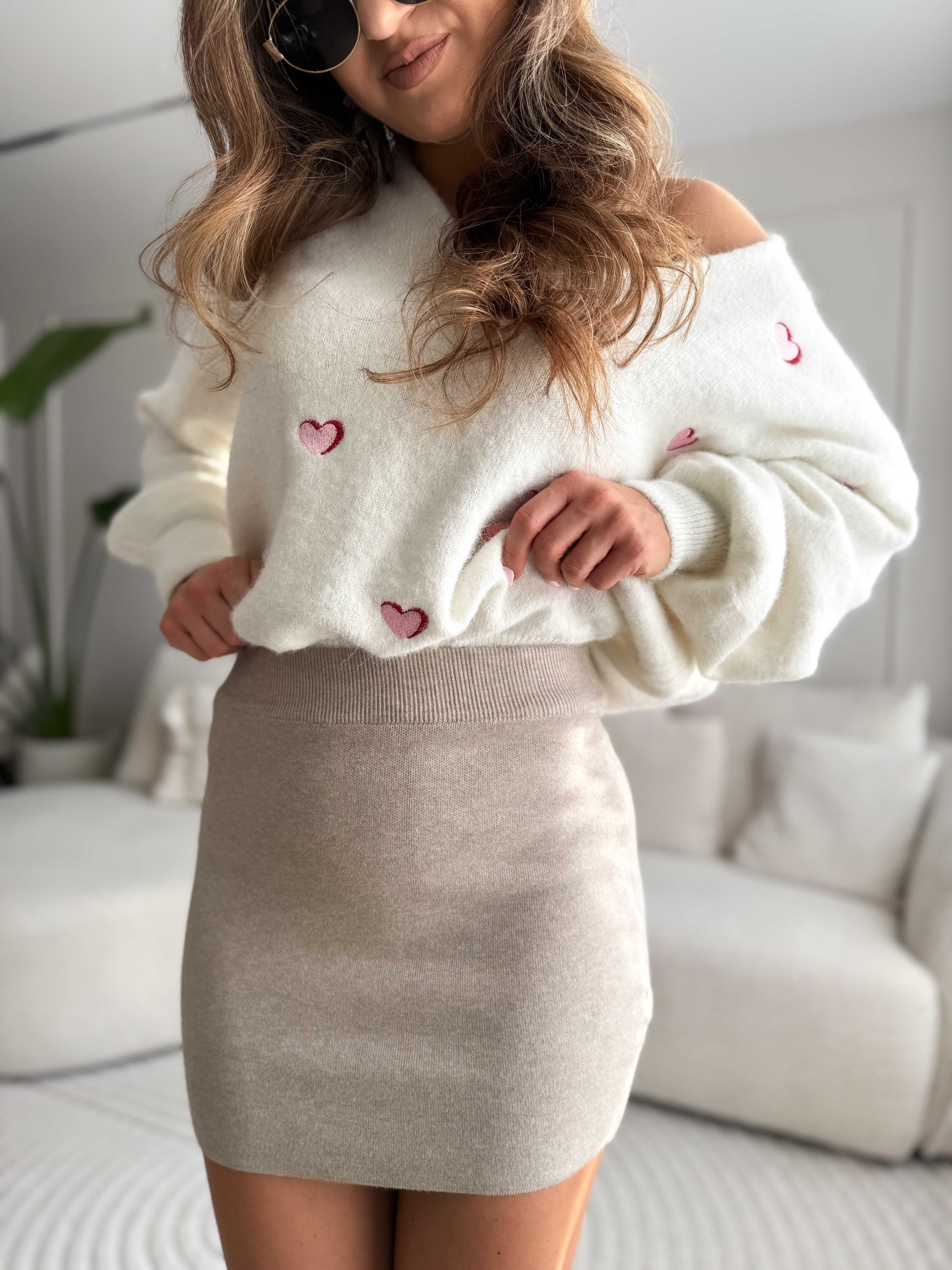 Cleo Skirt Beige