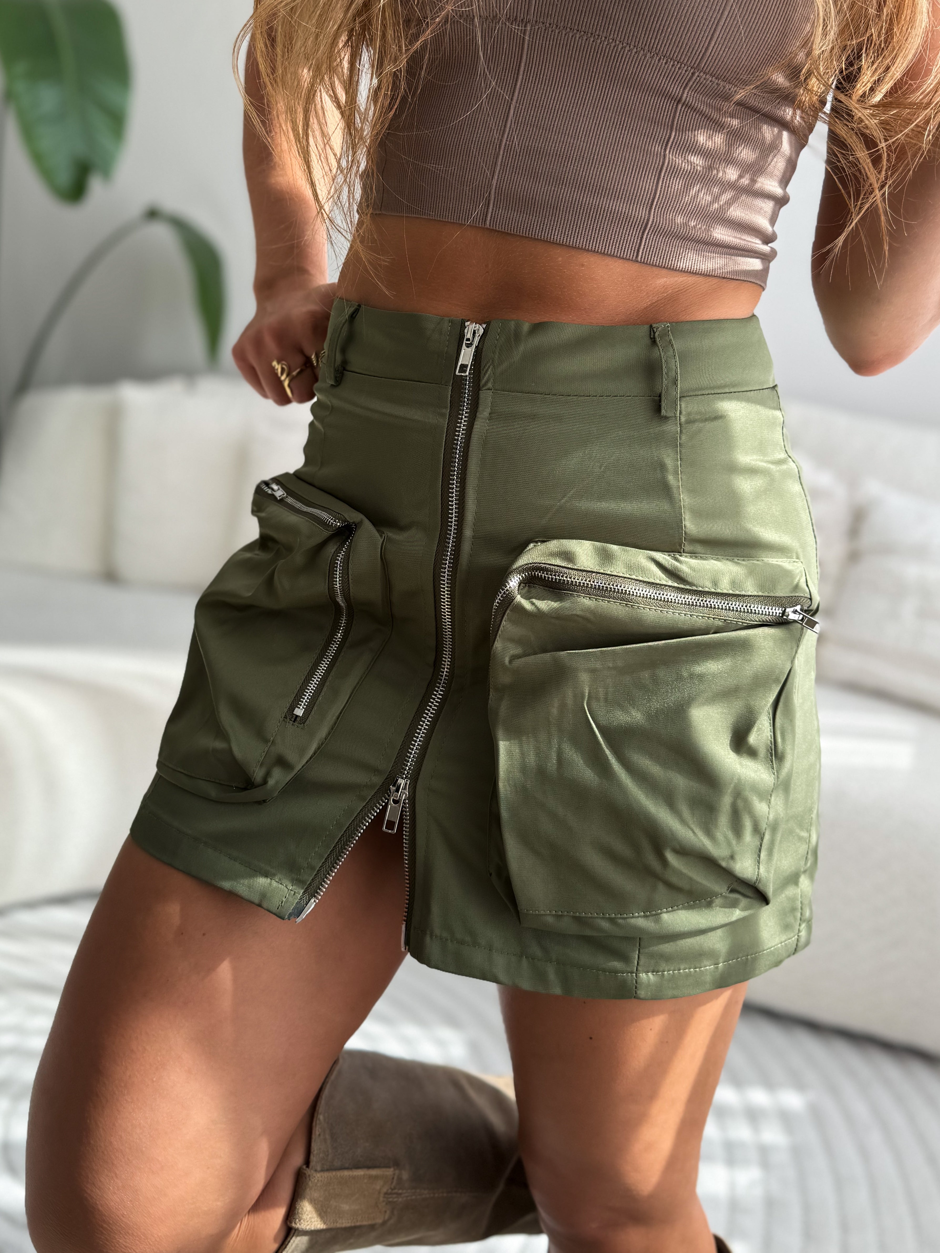 Benito Cargo Set Skirt + Jacket