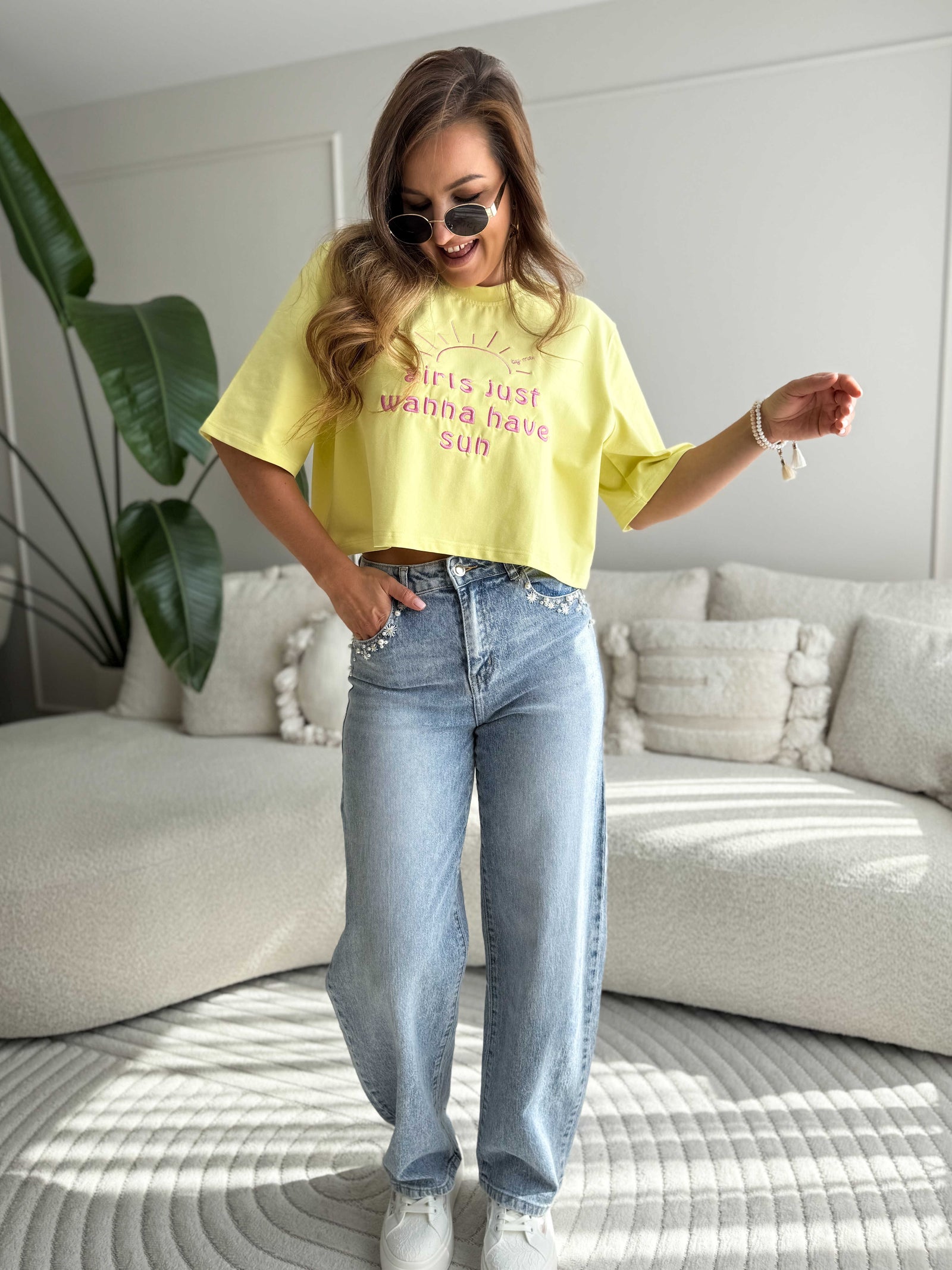 Sunny T-shirt Yellow