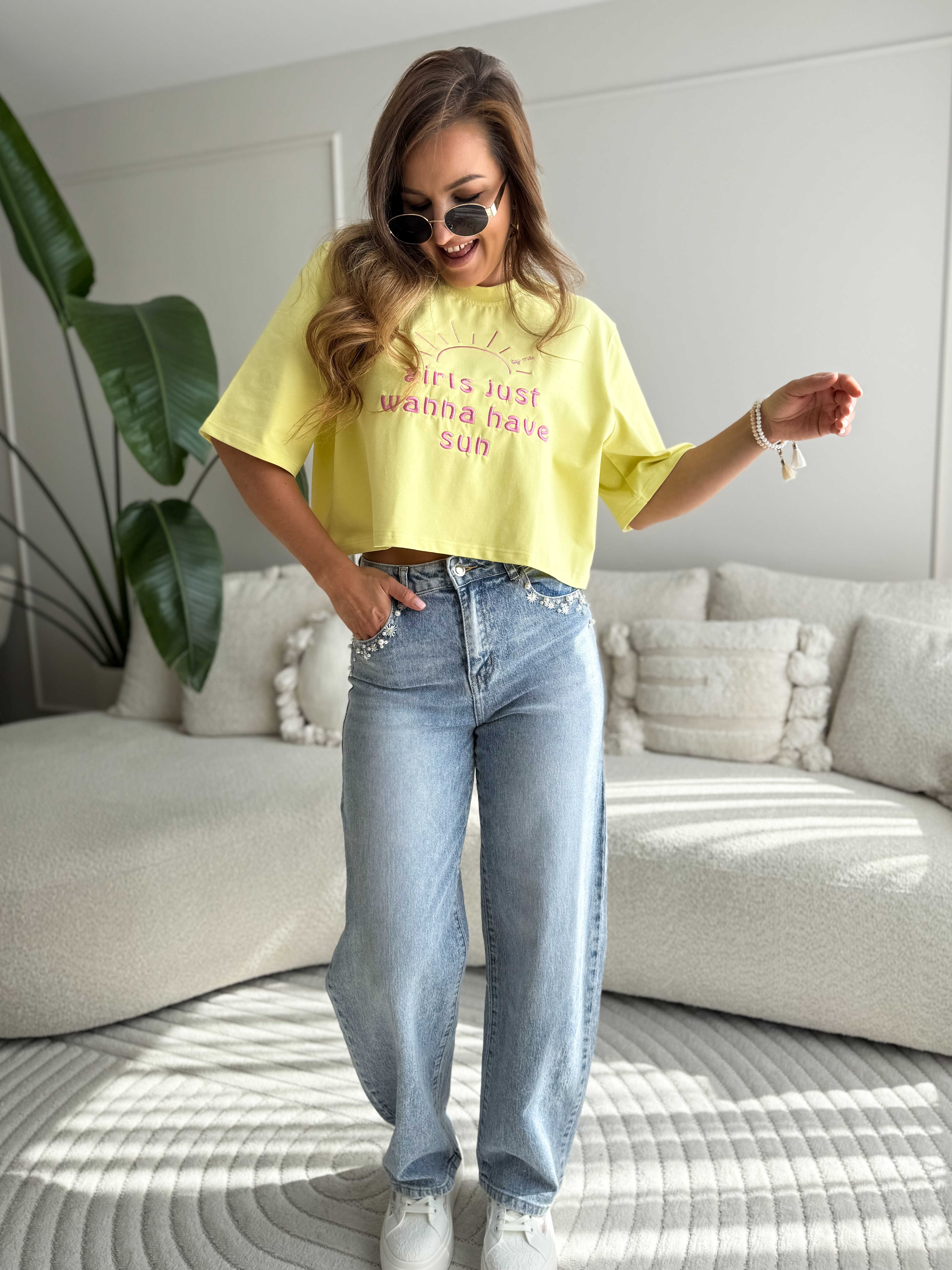 Sunny T-shirt Yellow