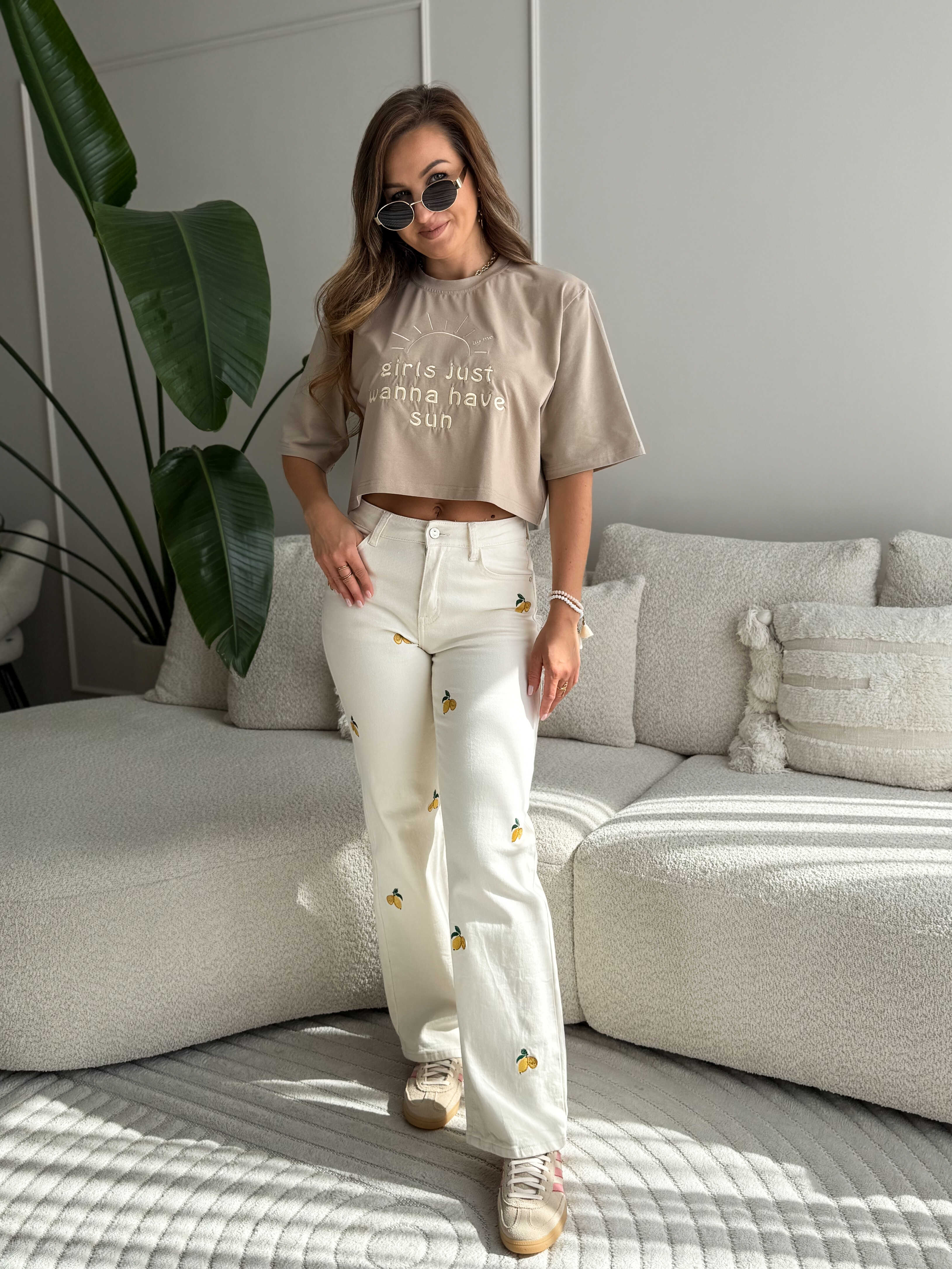 Sunny T-shirt Beige