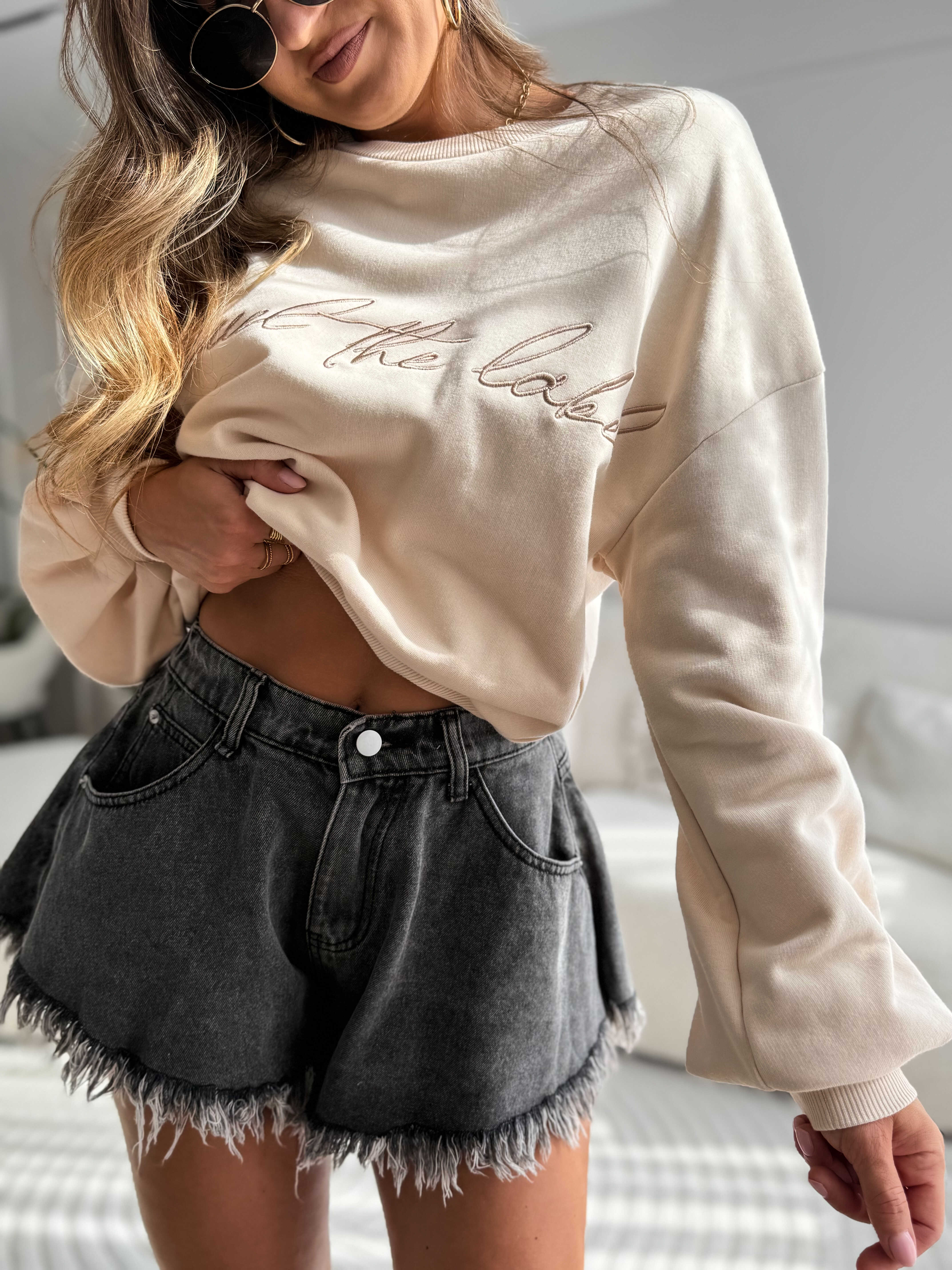 Lina Sweatshirt Beige