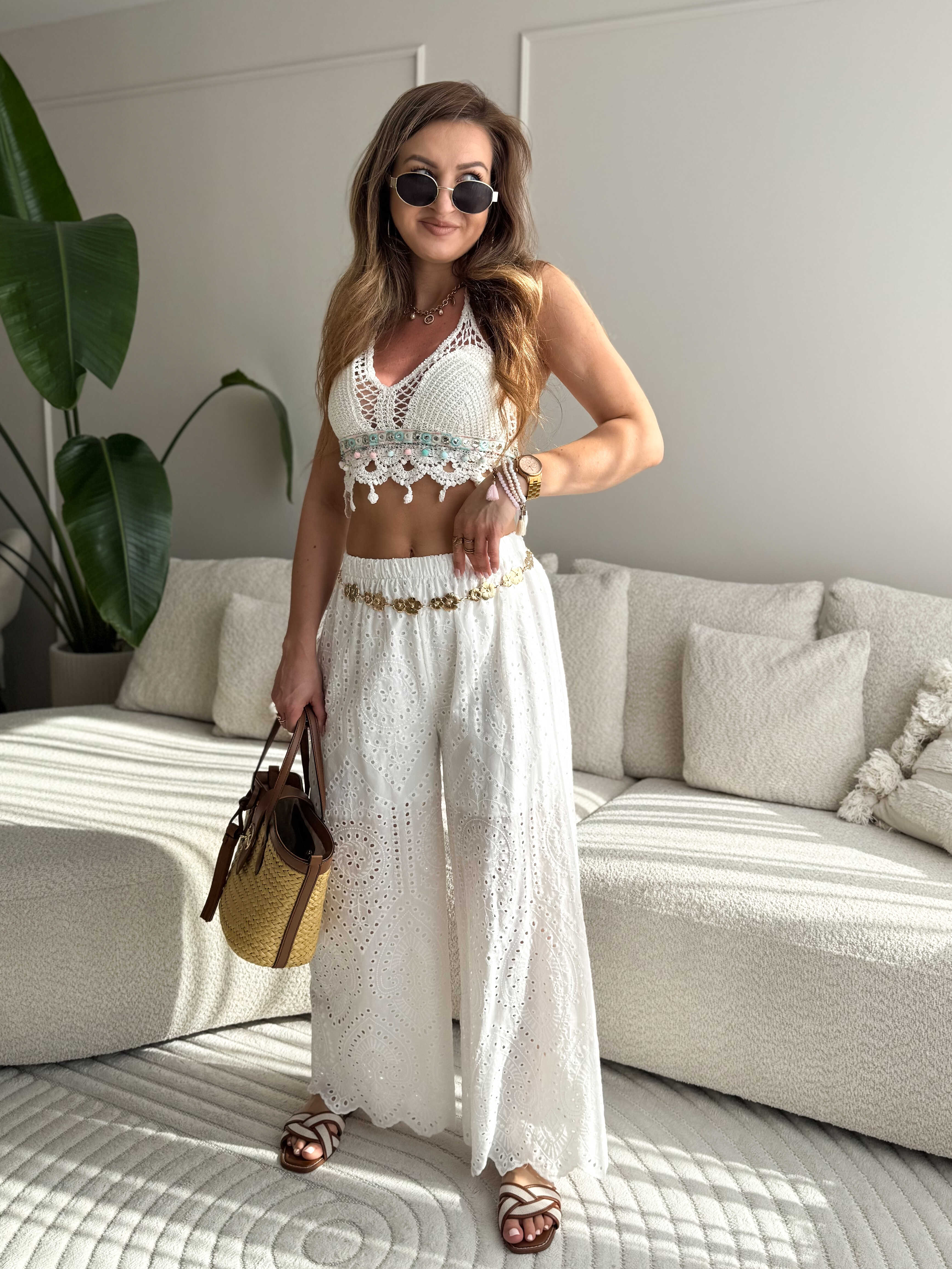 Boho/Festiv Top White