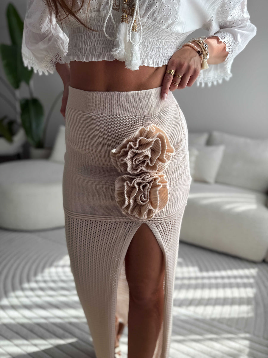 Mallorca Skirt Beige