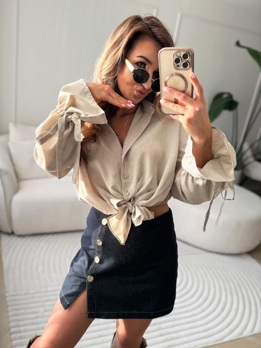 Zoe Skort Dark Jeans